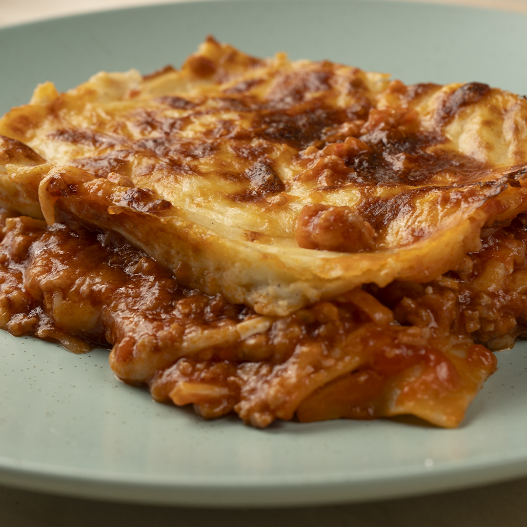 Lasaña carne boloñesa